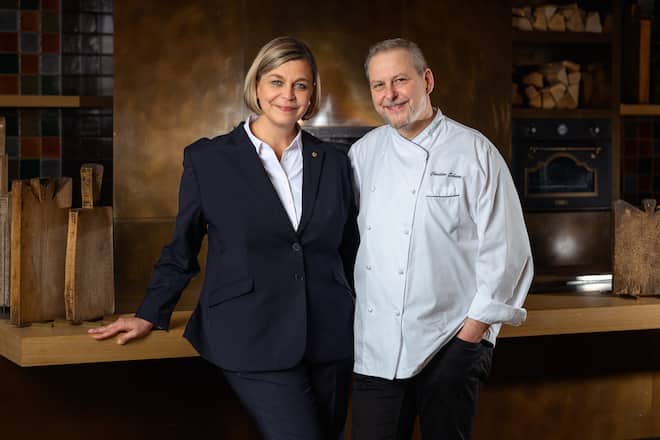 Christian und Nathalie Scharrer.