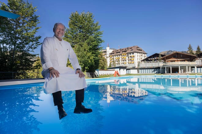 Franz W. Faeh, Chef Palace Gstaad