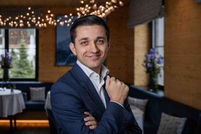 Rougemont, 19 octobre 2021.Mathieu Quetglas, sommelier du restaurant Valrose.©François Wavre | Lundi13