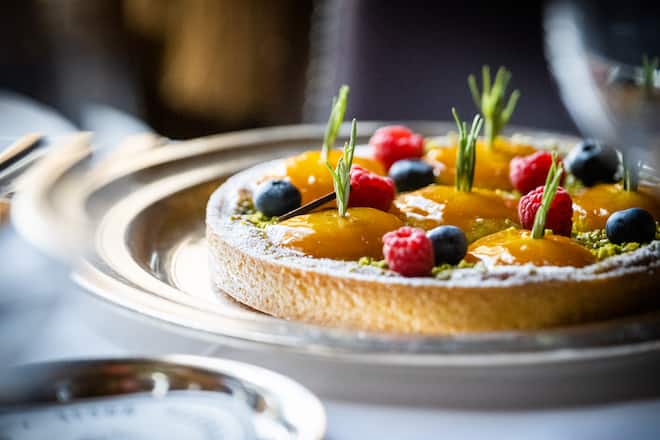 Fabrizio Zanetti, Suvretta House 2022: Tarte contemporaine aux Pommes et Romarin