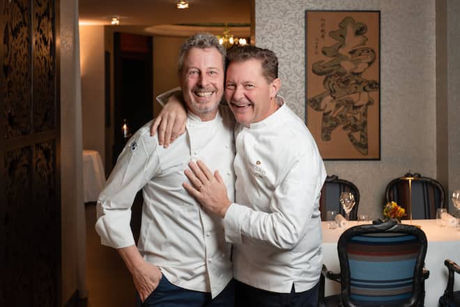 Paolo Rota, Chefkoch mit Schwager Chicco Cerea - Restaurant Da Vittorio St. Moritz - Carlton St. Moritz - Tschuggen Collection - Dezember 2025 - Copyright Olivia Pulver