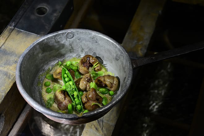 Rognons sauce à la moutarde de Meaux