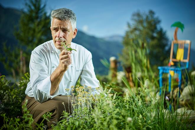 Köche im Wallis Peter Gschwendtner Hotel Wellness Restaurant Castle