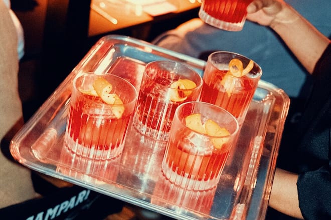 Campari negroni