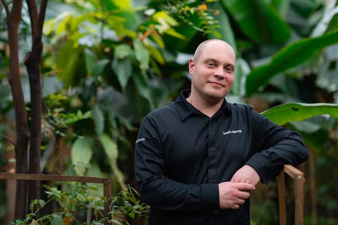 Tropenhaus Frutigen - Chefkoch Sascha Behrendt - 12. März 2021 - Copyright Olivia Pulver