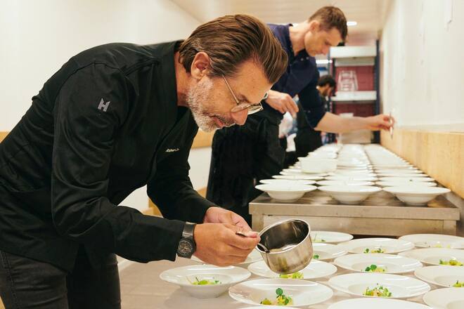 Hotel Vitznauerhof LU, Warchild charity, Andreas Caminada, Sergio Herman, Jeroen Achtien, Ollie Schuiling