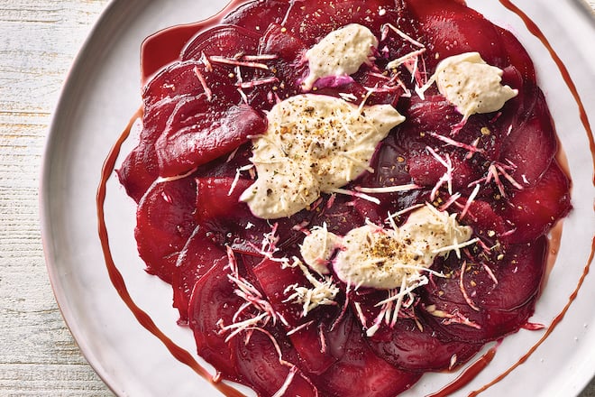 Rote Beete Carpaccio