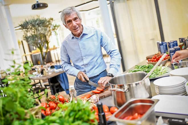 Inside Barilla - Pasta Tavolata mit Paolo Barilla, am Dienstag, 31. August 2021. (Melanie Duchene)DIE BILDER DUERFEN NUR FUER DIE BESPROCHENE VERWENDUNG GEBRAUCHT WERDEN, WEITERE NUTZUNGEN SIND MIT DER FOTOGRAFIN, MELANIE DUCHENE ABZUKLAEREN.
