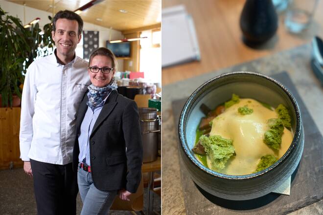 Espace Weisshorn Antony Tempesta Florence Tempesta Didier de Courten chasse