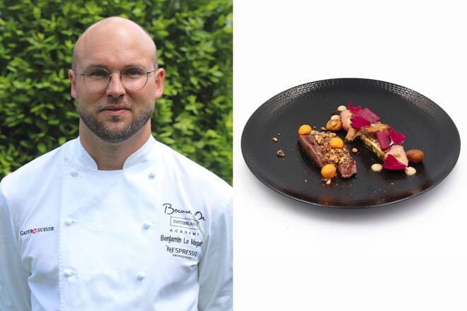 Benjamin Le Maguet lance sa tournée le 17 décembre à la Cordée des Alpes avec le chef Romain Maillot (14/20).