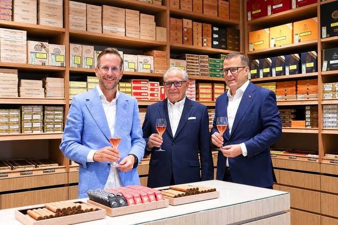 Urs Portmann mit seinen Söhnen Marc und Thomas.