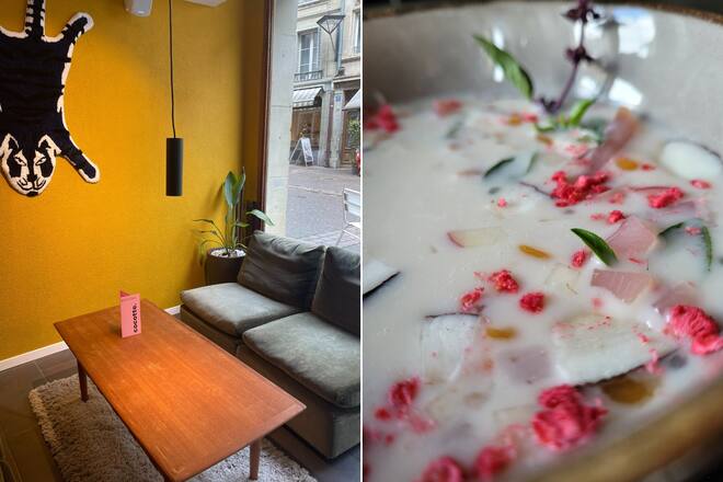 restaurant vegan cocotte - salle et tapioca