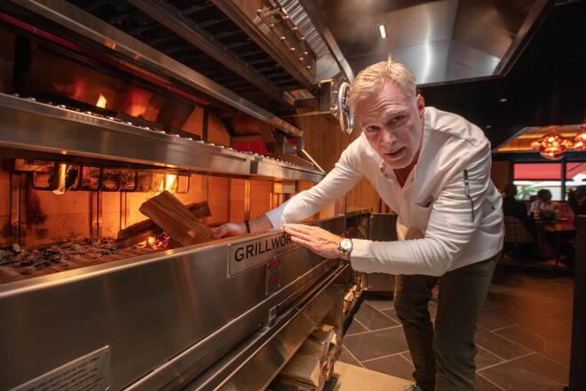 Marcus G. Lindner mit Grillworks