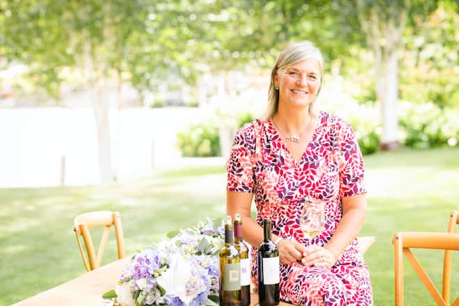 Garden Party 2022 Bad Ragaz Sarah Vonesch / Winzerin Emilienne Hutin