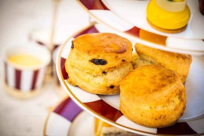 Mike Wehrle kocht im Bürgenstock Ressort 2023: Scones