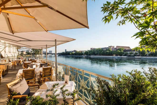 Brasserie Les Trois Rois, Grand Hotel Les Trois Rois, Basel, BS