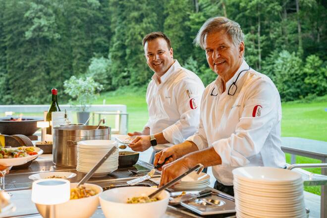 Gault Millau - GardenParty After Party 2023 - Dario Ranza und Loris Meot