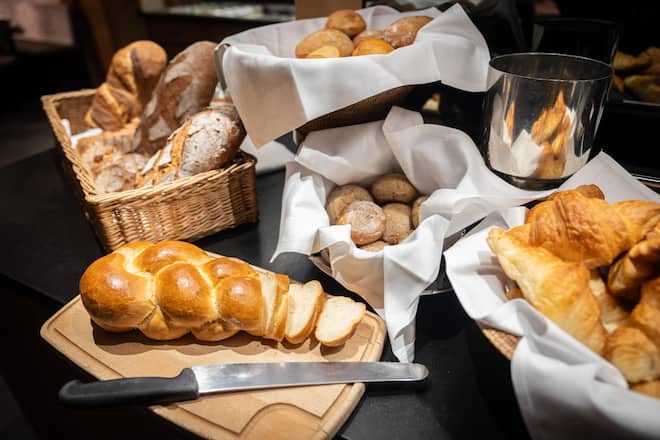 GM Bernerhof, Frühstücksbuffet