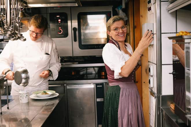 25.09.2025, Rehetobel AR, Gasthaus zum Gupf, Walter und Manuela Klose (photo by Remy Steiner for Gault Millau)