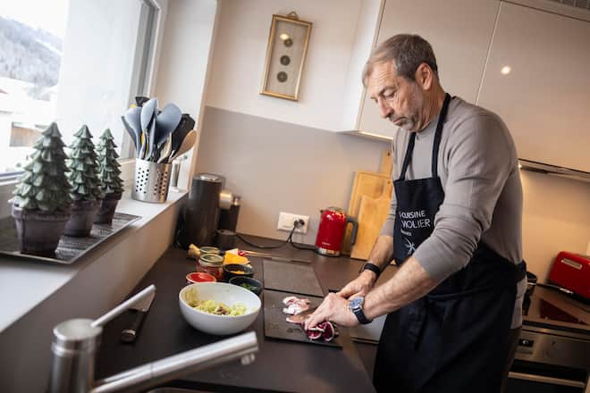 Alessandro Seralvo, CEO Corner Bank; Nicole Knecht, Marketing Corner Bank