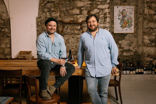 Zürich, La Scarpetta, Fabian Roth und Dimitrios Kefalas.