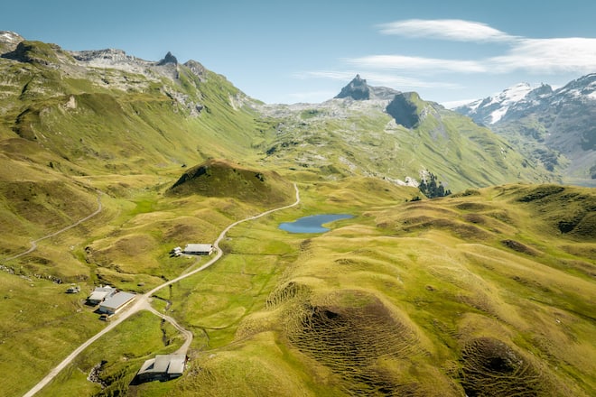 Alpkäserei Tannalp, Obwalden. Sbrinz-Serie. Mit Chef-Käser Arnold Bucher und Sohn Patrick.