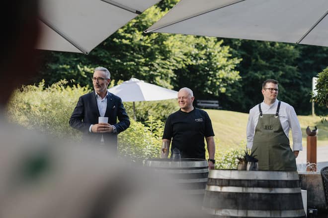 Jörg Schlaschek, Christoph Hunziker, Fourhander Schlaschek & Hunziker for UBS, Château Attisholz, Attisholzstrasse 3, 4533 Riedholz, 18. Juni 2025, Copyright Roy Matter