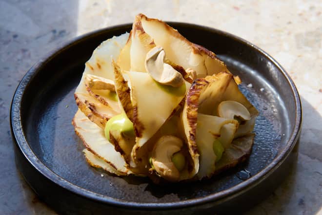 Knollensellerie geräuchert