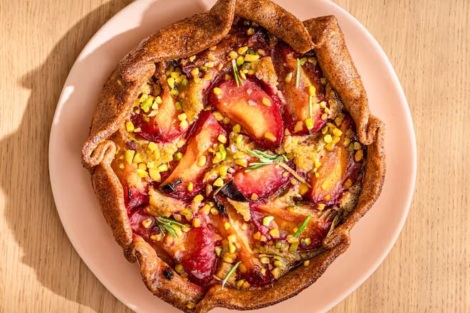 Pflaumenkuchen nach Ottolenghi-Art