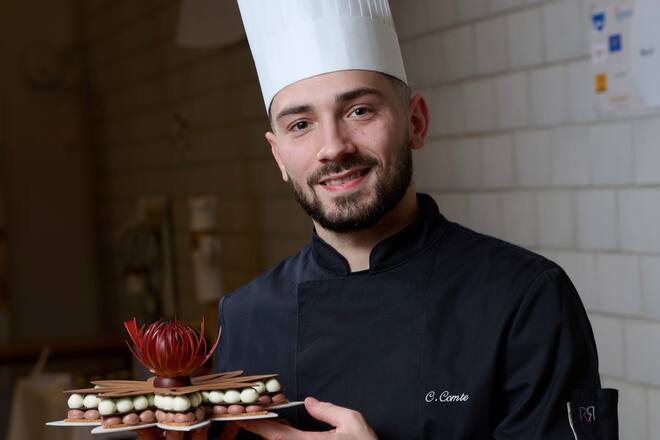 Corentin Comte finale romande et tessinoise des apprentis pâtissiers-confiseurs L'illustré