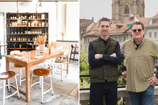 Julien Ayer Pierrot Ayer Le Pérolles Fribourg pop-up estival brasserie éphémère