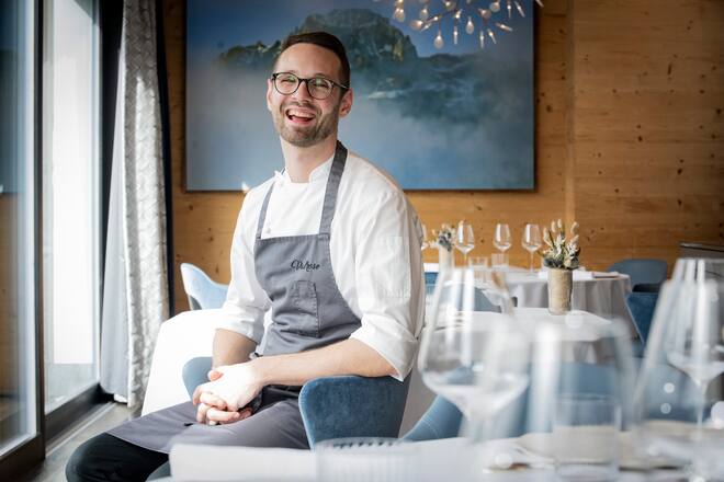 Hôtel Valrose à Rougemont le Chef pâtissier, Josselin Jacquet