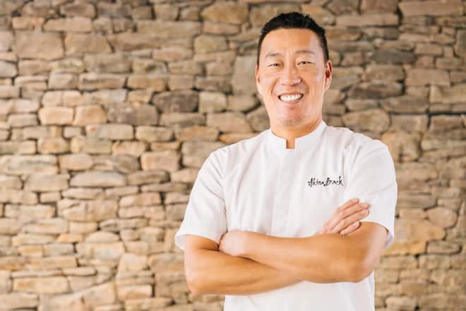 Chef Akira Back aus dem Akira Back Restaurant One&Only Moonlight Basin, Montana, USA