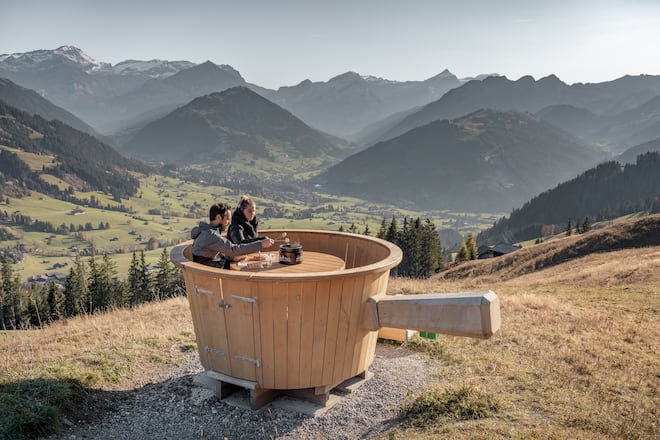 Gstaad Fondueland cathédrale de fromages