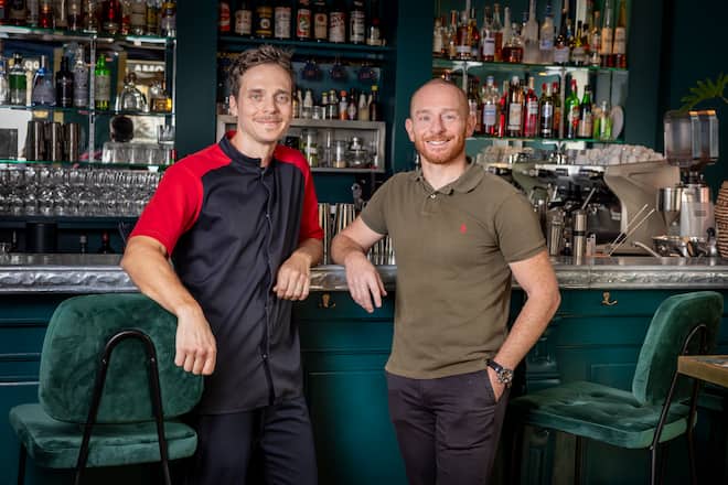 Grimbergen Le 23 Genève Mathieu de Changy et le chef Loïc Magnier