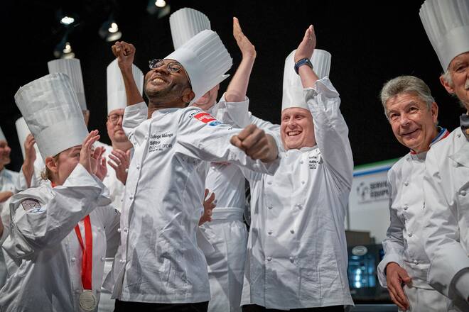 Bocuse d'Or 2023 Euloge Malonga