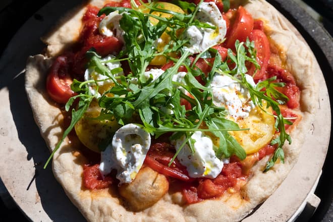 Rezept: Pizza mit Burrata by Markus Arnold
