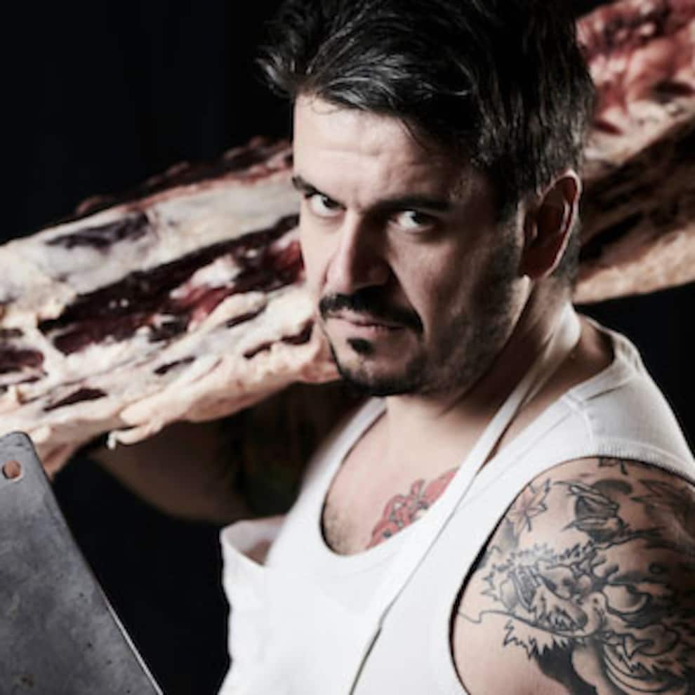 Martigny, le 21fÃvrier 2018, Damien Germanier chef restaurateur 1 Ãtoile au Michelin et 17 Gault&Millau © sedrik nemeth