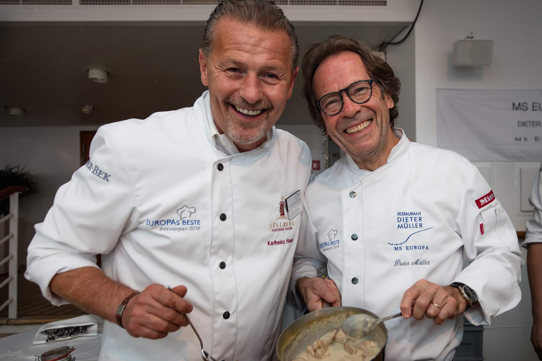 Karl-Heinz Hauser und Dieter Müller