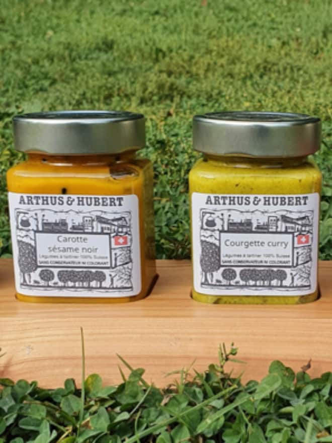 Tartinades de légumes d'Arthus et Hubert