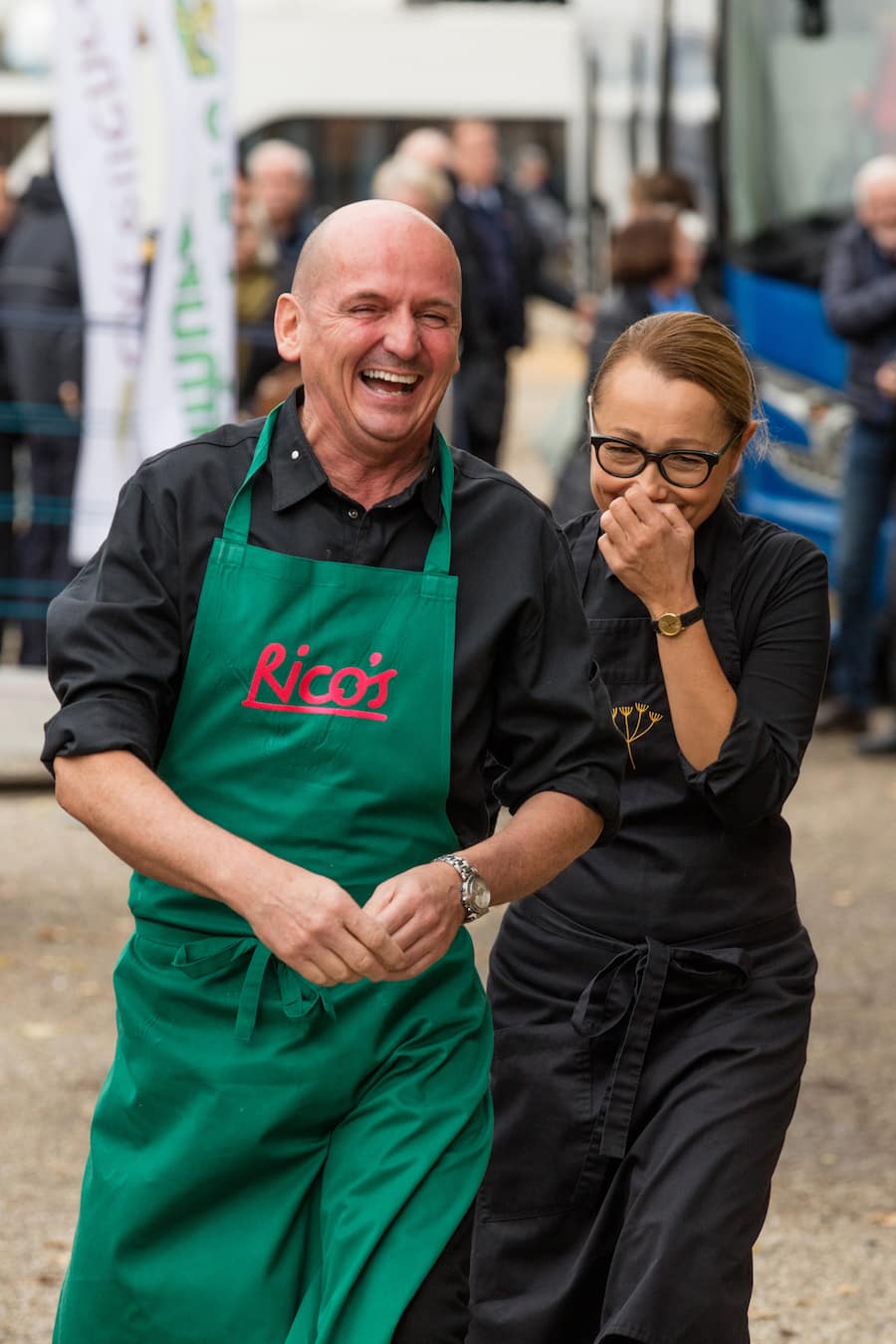 Tanja Grandits und Rico Zandonella auf Excellence Gourmetfestival