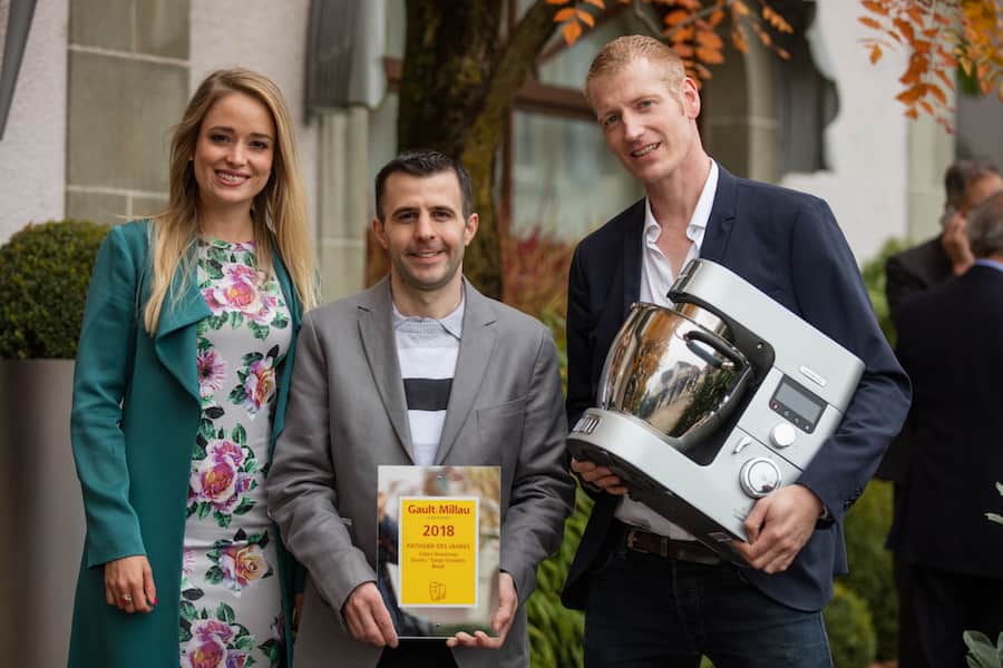 Julien Duvernay aus dem Stucki Basel mit Tanja Grandits