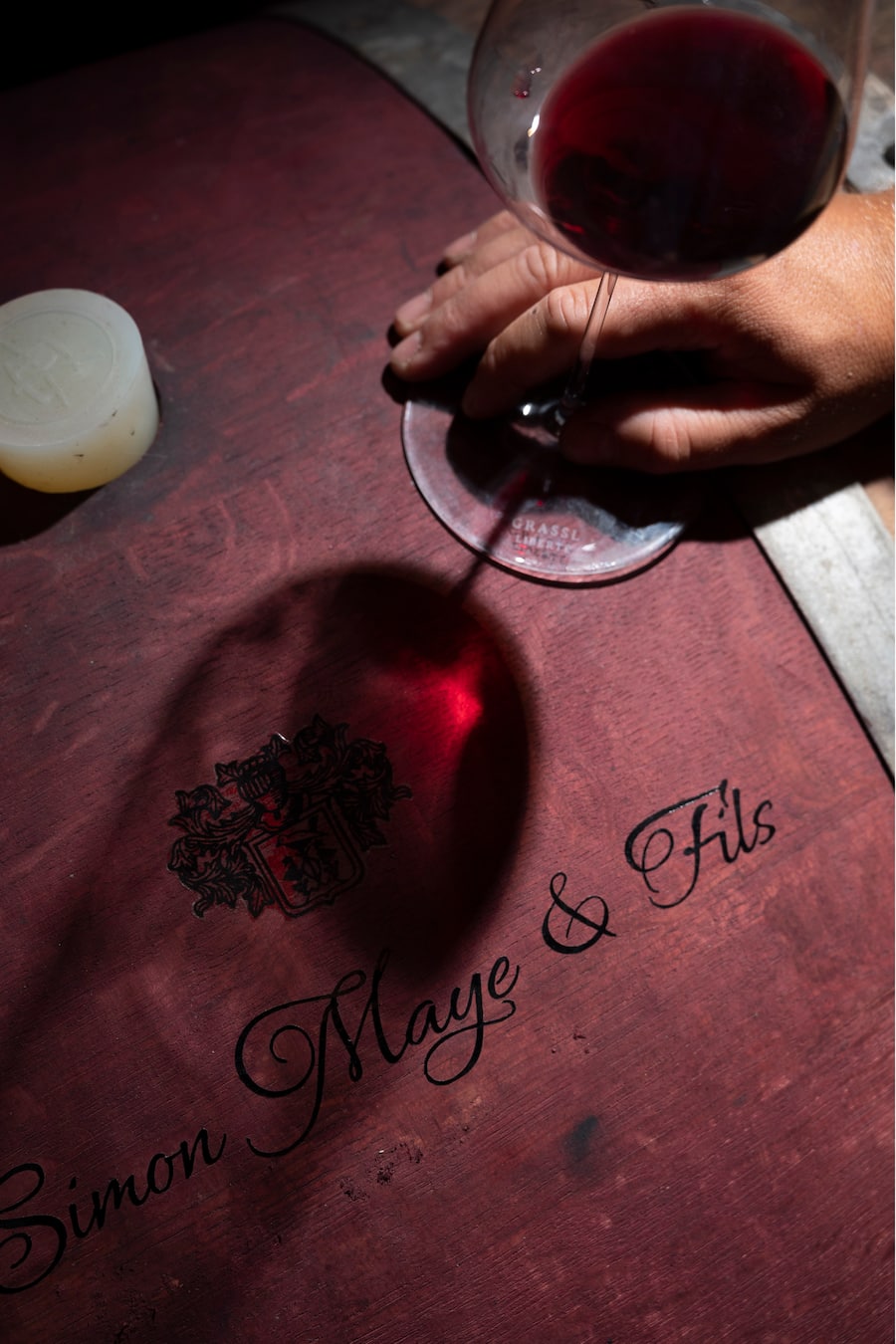 Barriqueprobe Rotwein,St-Pierre-de-Clages, Wallis,Valais, Schweiz, Suisse, Svizzera,Switzerland,