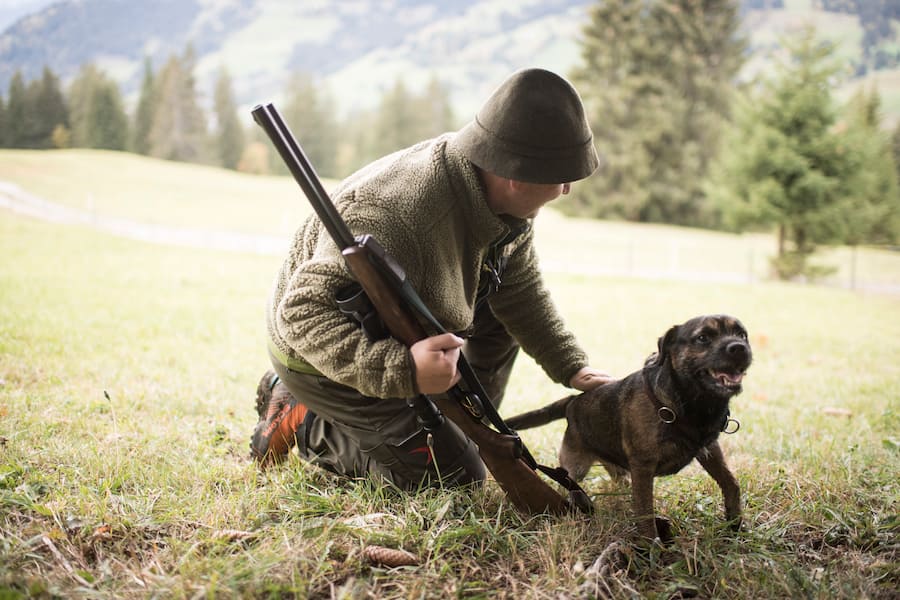 Bruno Kernen auf der Jagd am Samstag, 6. Oktober 2018 in Schoenried.