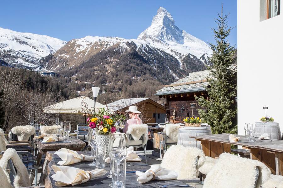 Aussenansicht Sonnmatten Zermatt