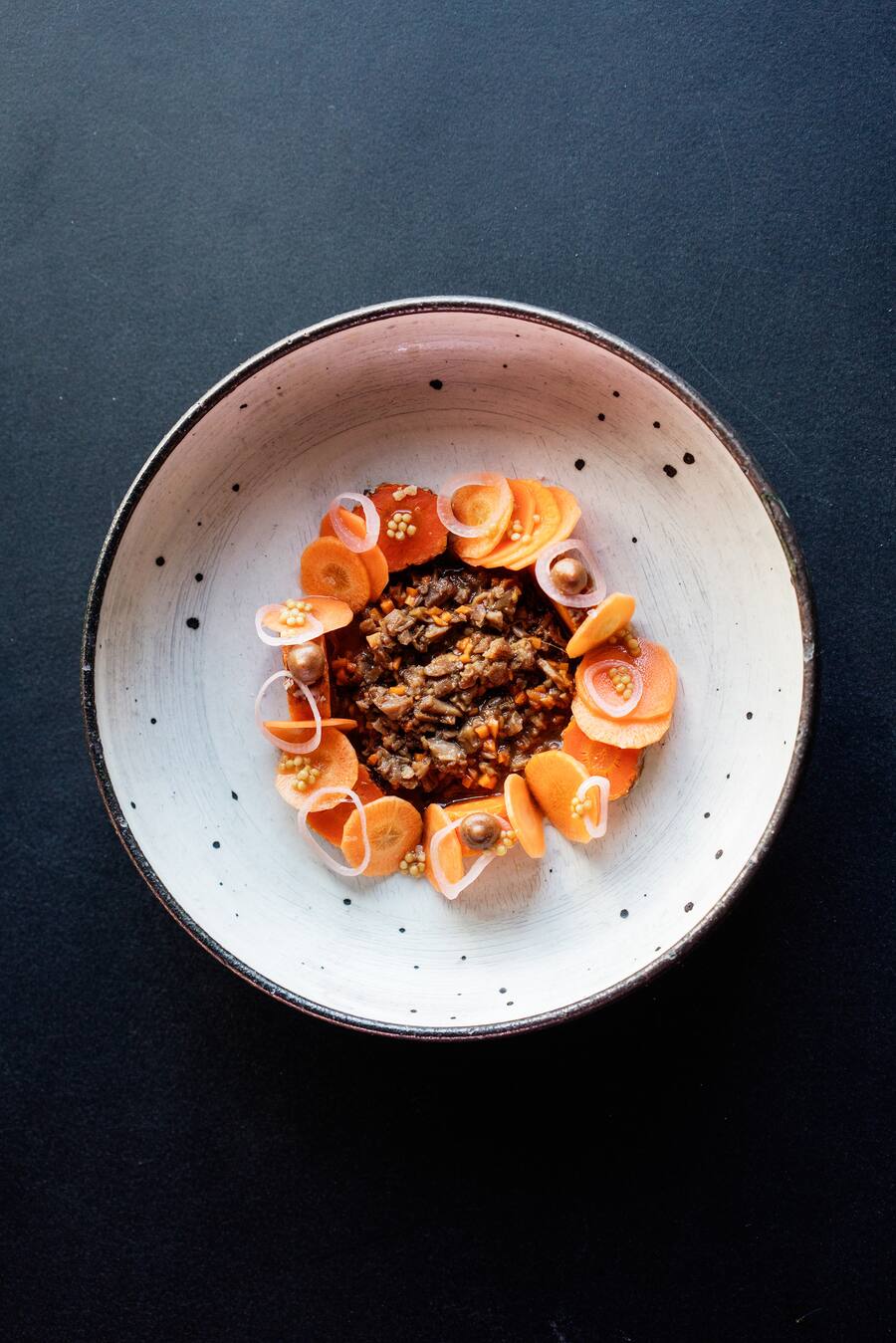 Ochsenschwanzragout mit Mole im Fritz Lambada in Winterthur