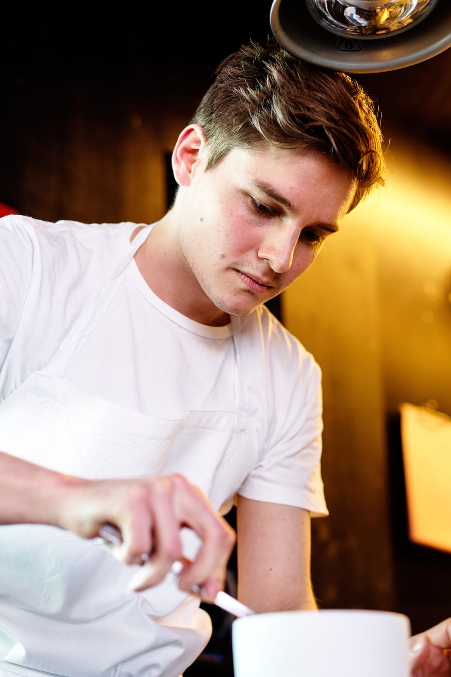 Küchenchef Michael Dober im Fritz Lambada in Winterthur