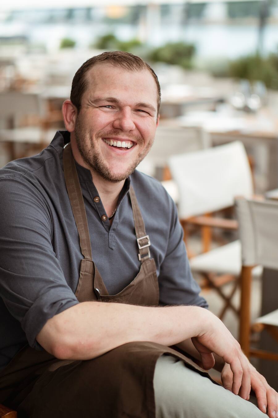 Kuechenchef Pascal Steffen, Restaurant Roots, Basel