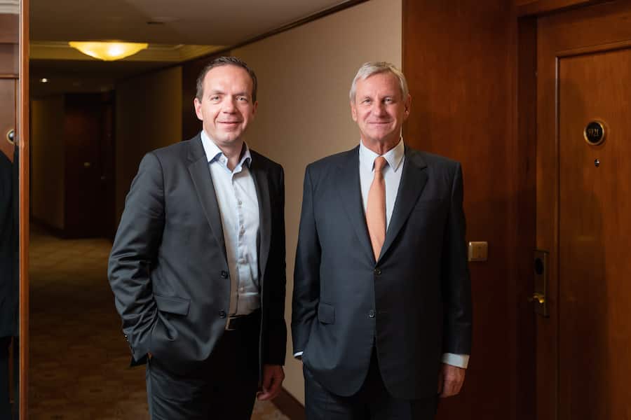 André Jaeger in Hongkong