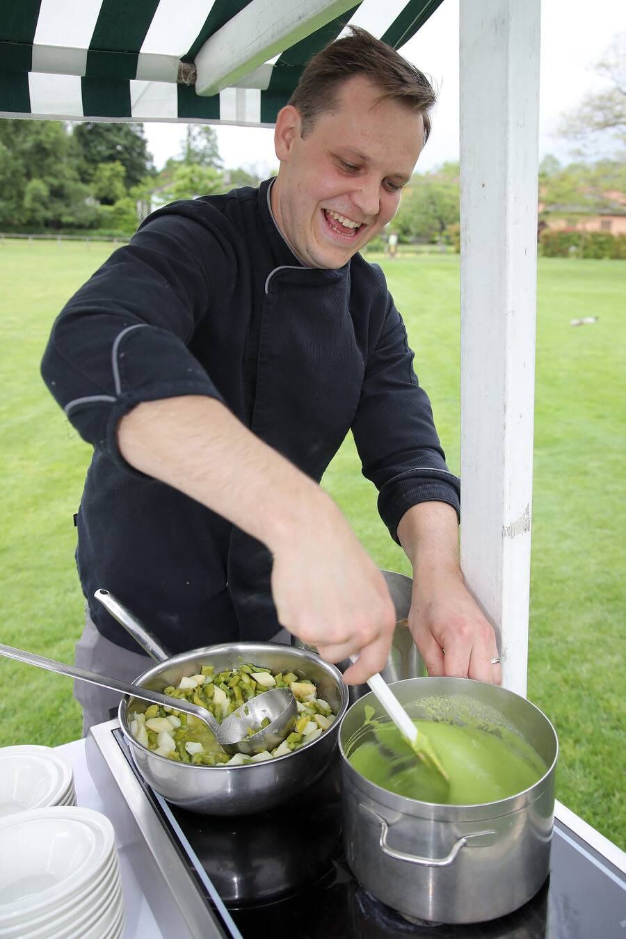 Big Bottle Party im Castello del Sole in Ascona